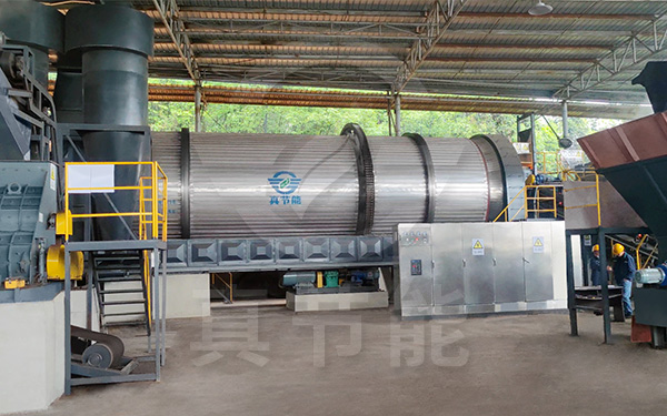 紡織污泥烘干設備案例現場 紡織污泥烘干設備案例現場