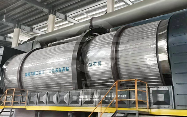 紙漿污泥烘干機運行現場 紙漿污泥烘干機運行現場