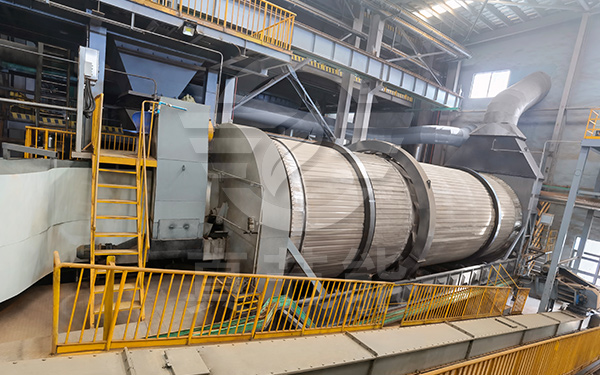 危廢污泥烘干機運行現場 危廢污泥烘干機運行現場