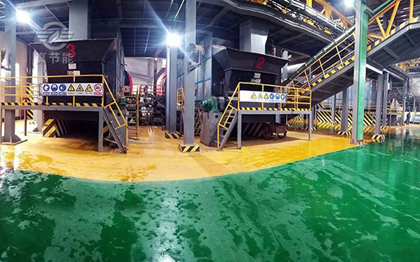 皮革污泥烘干設備運行現場 皮革污泥烘干設備運行現場