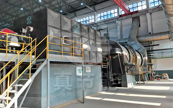 皮革污泥烘干機運行現場 皮革污泥烘干機運行現場